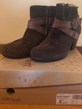 Sofft. EuroSoft. 8.5-9.0. Upper leather. basically new.